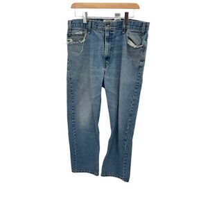 Signature Levi Strauss Gold Regular Men's 36x30‎ Denim Jeans Medium Wash Pockets